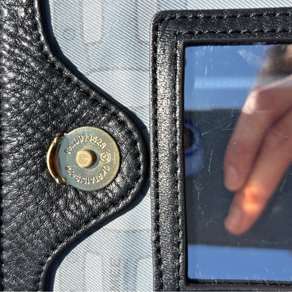 Aimee Kestenberg Crossbody Bag | Pebbled Leather Chain Strap | Mirror Interior - Picture 9 of 11